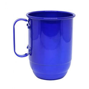 Caneca de Alumínio 500ml - Com pintura eletrostática 