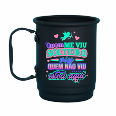 Caneca de Alumínio 400ml - Personalizada